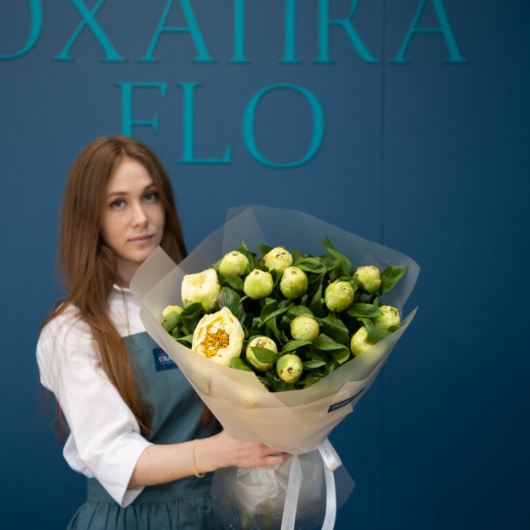 Букет пионов 15 штук. Купить