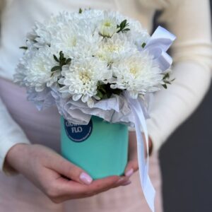 Композиция из хризантемы