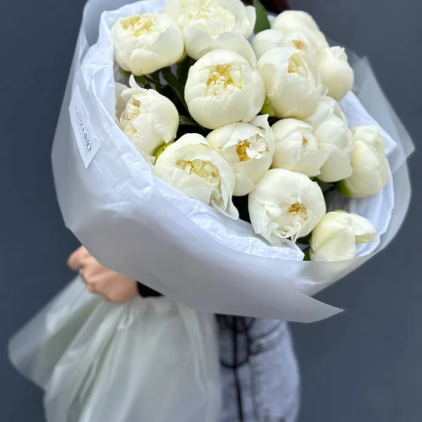 Пион Голландия Дюшес Де Немур 15 шт