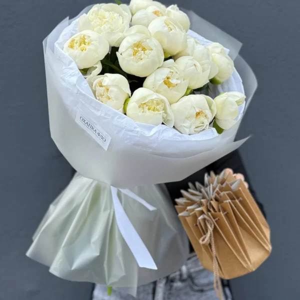 Пион Голландия Дюшес Де Немур 15 шт