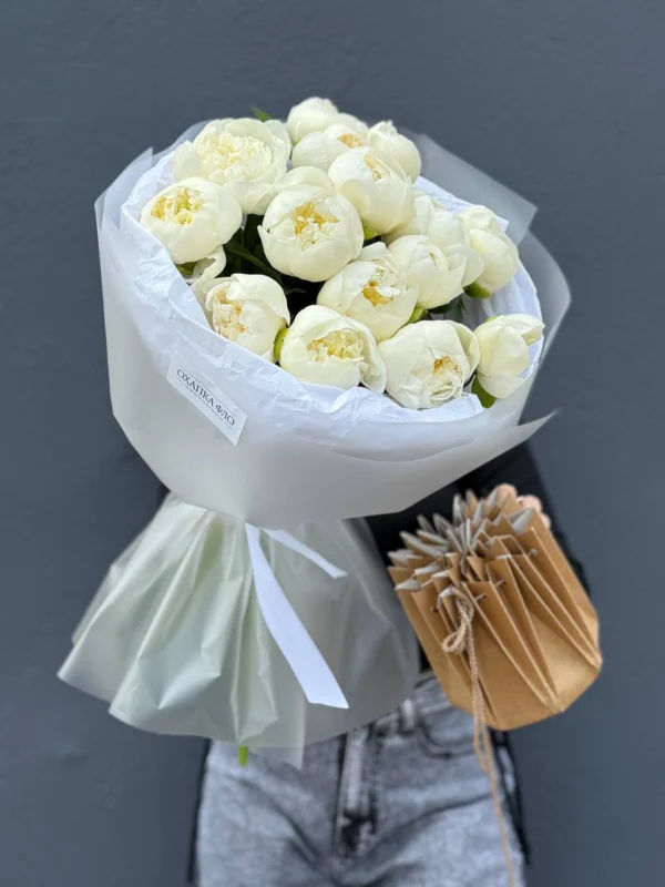 Пион Голландия Дюшес Де Немур 15 шт