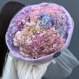 Букет из гортензий. 5 Штук.