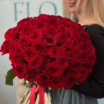 Букет красных роз
